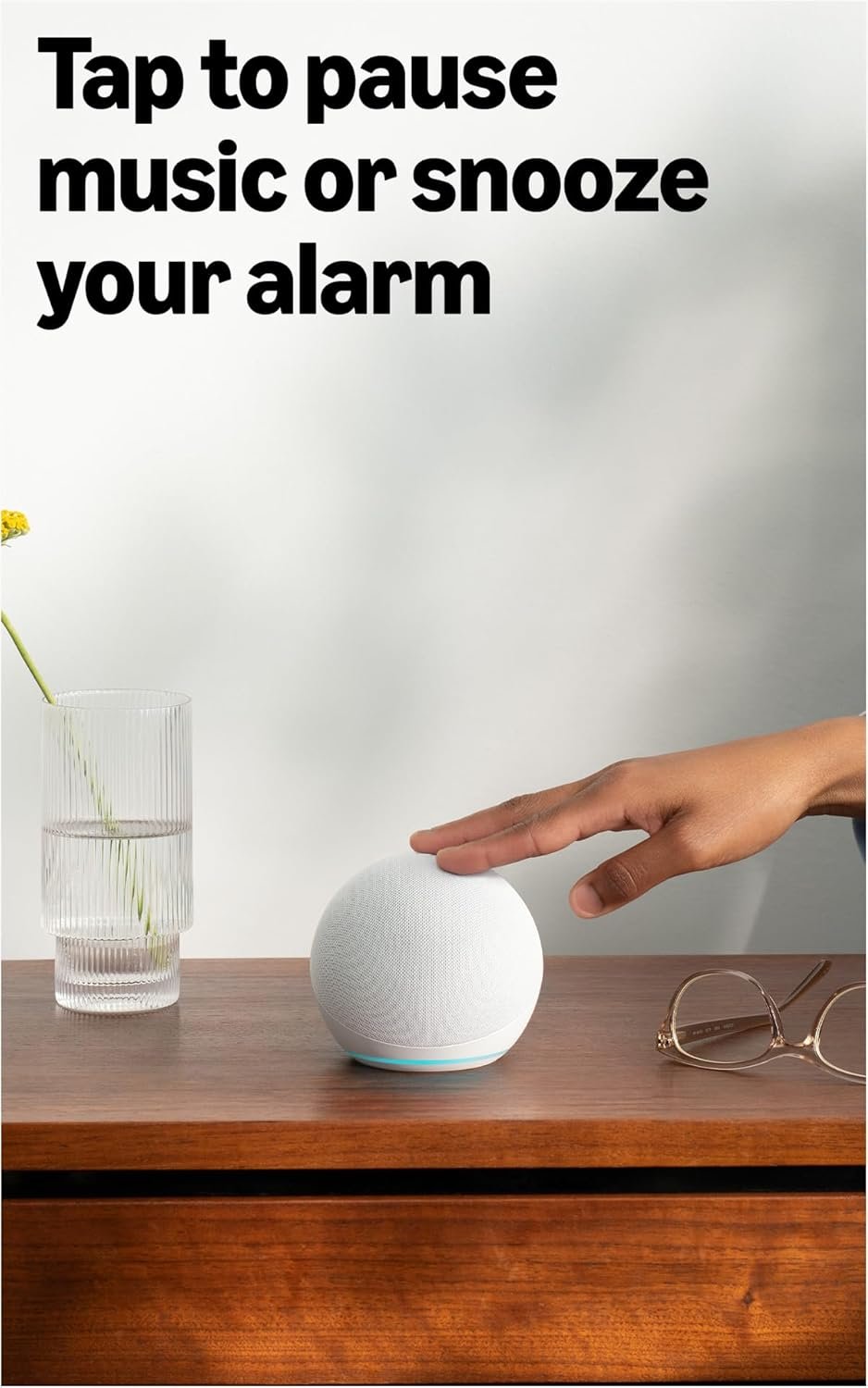 Amazon Echo Dot (newest model) - Vibrant sounding speaker, Designed for Alexa+, Great for bedrooms, dining rooms and offices, Deep Sea Blue - Image 8