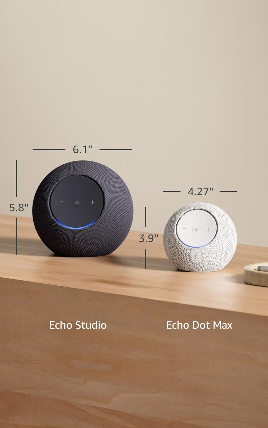 Amazon Echo Dot Max (newest model), Alexa speaker with room-filling sound and nearly 3x bass, Great for living rooms and medium-sized spaces, Designed for Alexa+, Glacier White - Image 8