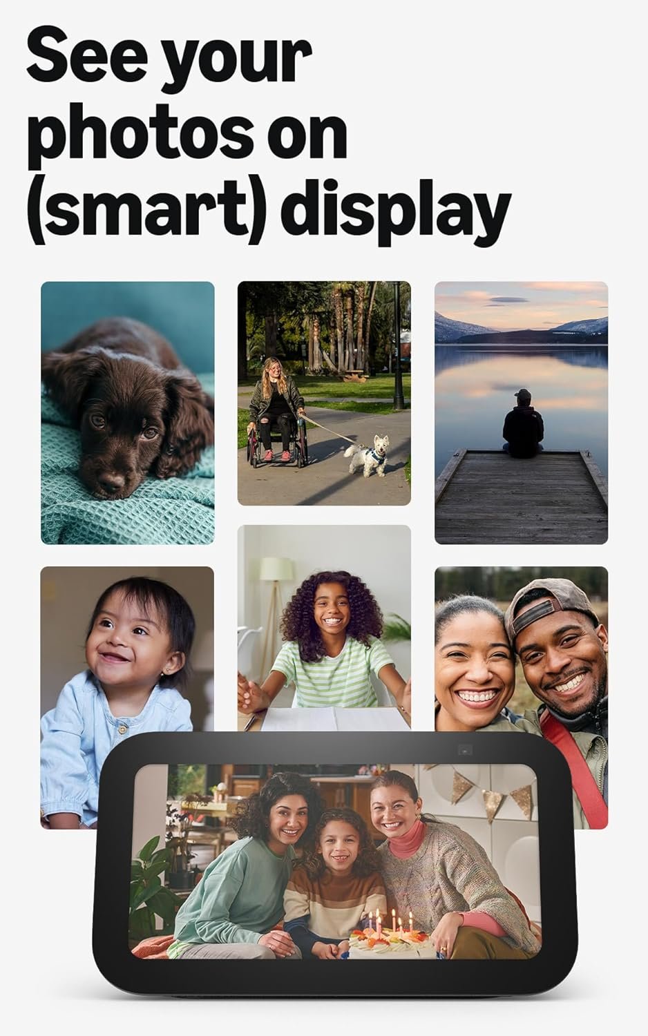 Amazon Echo Show 5 (newest model), Smart display, Designed for Alexa+, 2x the bass and clearer sound, Glacier White - Image 7