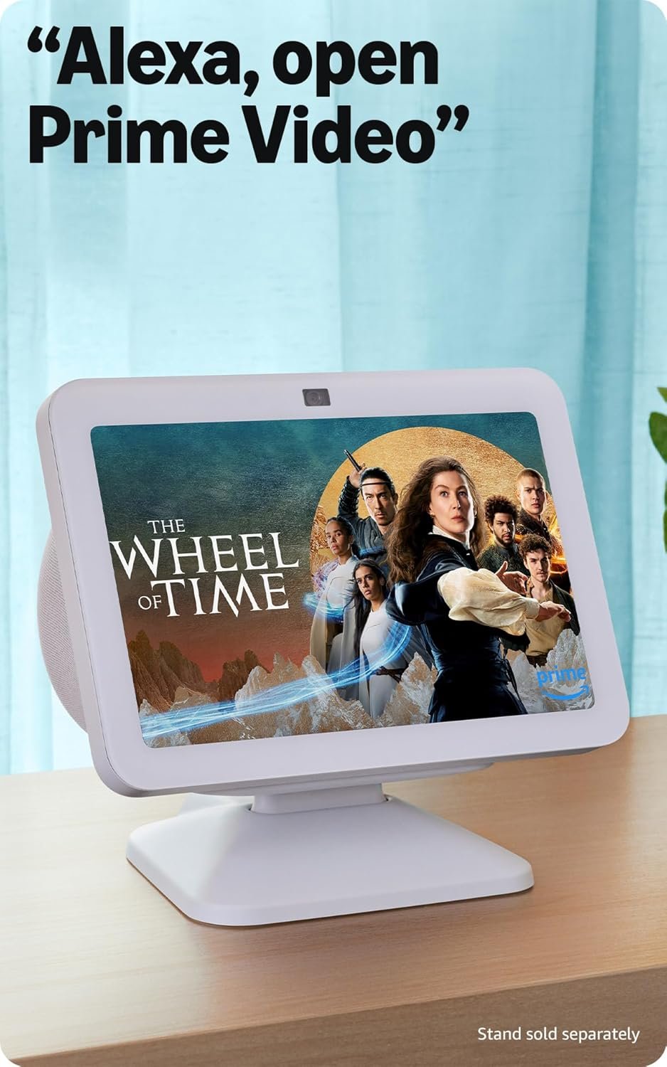 Like-New Amazon Echo Show 8, With Spatial Audio, Smart Home Hub, ideal for open living spaces, Designed for Alexa+, Glacier White - Image 5
