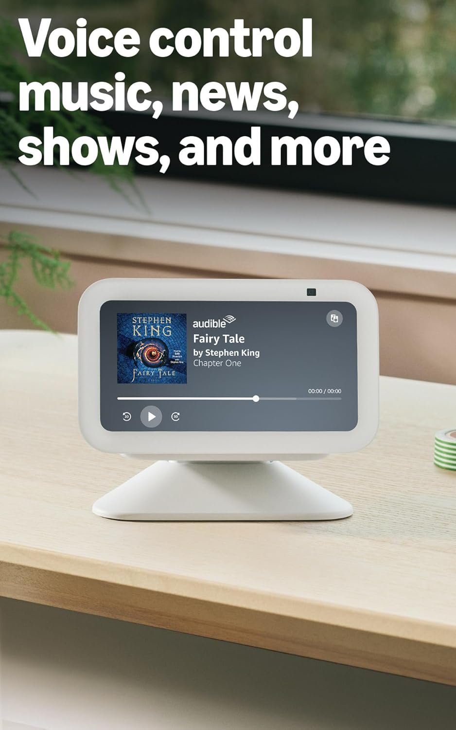 Like-New Amazon Echo Show 5 (newest model), Smart display, Designed for Alexa+, 2x the bass and clearer sound, Charcoal - Image 4