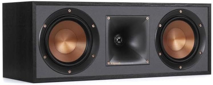 Klipsch Reference R-610F 5.0 Home Theater Pack, 2X - Floorstanding Speakers + Pair, 41M Bookshelf, 52C Center Channel Speaker, Black - Image 4