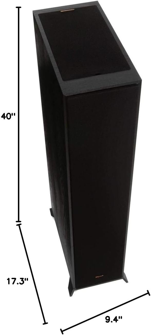 Klipsch Reference 5.2 Home Theater System, Bundle 2X R-625FA Floorstanding 2X R-12SW Subwoofer, R-52C Center, R-41M Bookshelf Speakers, and Yamaha RX-A2AB 7.2-Channel AV Receiver - Image 8