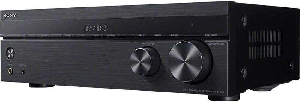 Sony STRDH590 5.2 Multi-Channel 4k HDR AV Receiver with Bluetooth (Renewed) Bundle with 3 YR CPS Enhanced Protection Pack - Image 3