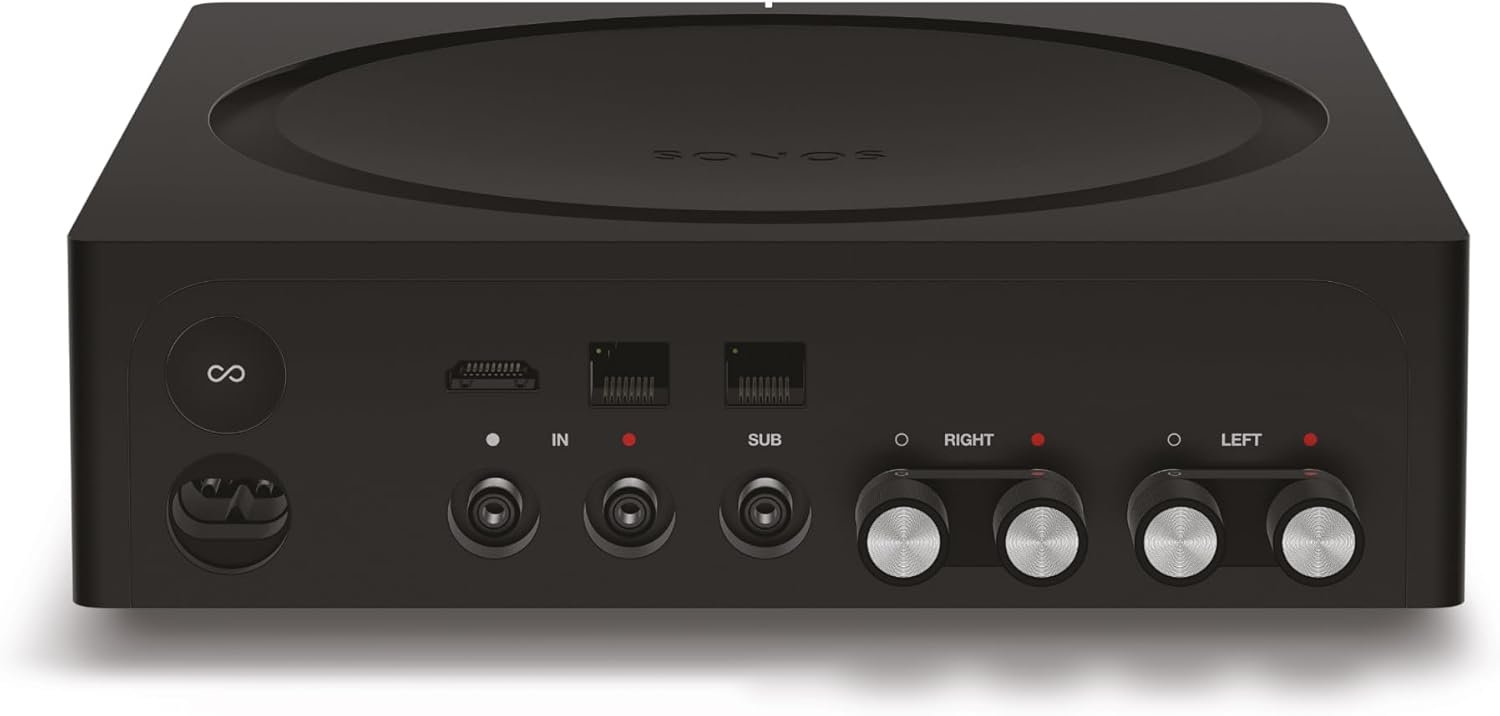 Sonos Amp - The Versatile Amplifier for Powering All Your Entertainment - Black - Image 4