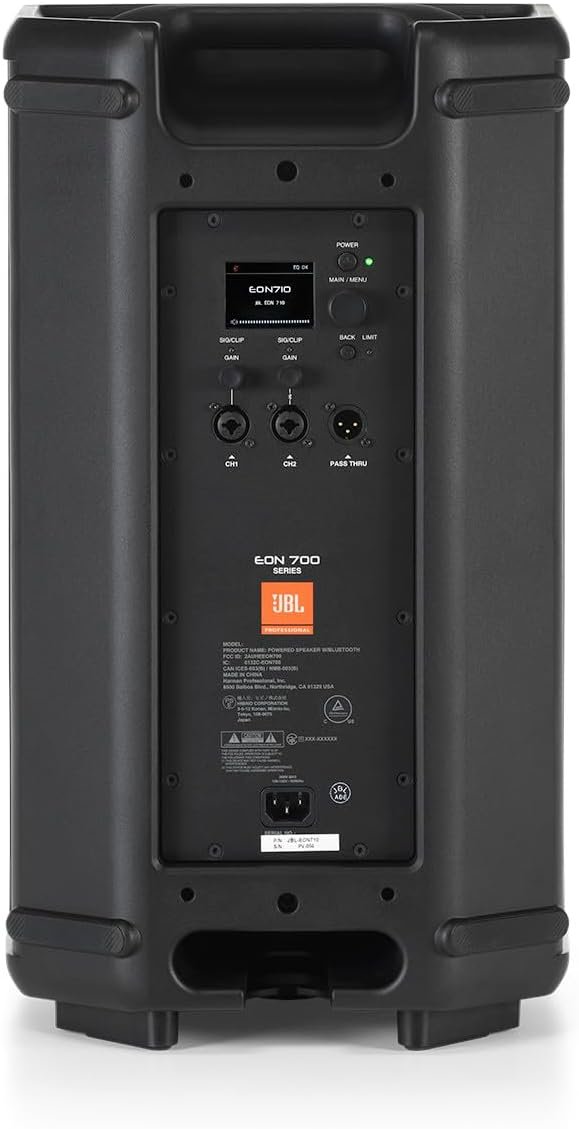 JBL Professional EON710 Powered PA Speaker with Bluetooth, 10 inch, 1300 Watt, Wired Electric, Black - Image 4