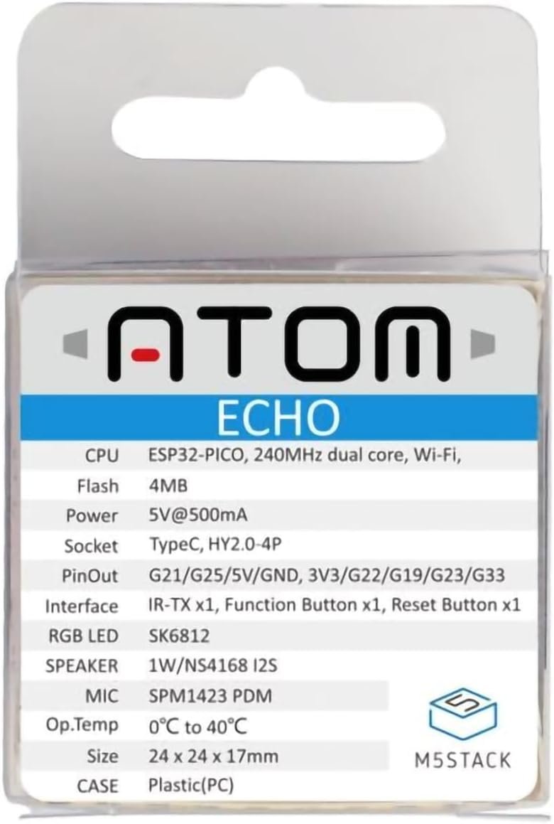 M5Stack Atom Echo Smart Speaker Dev Kit - Image 10