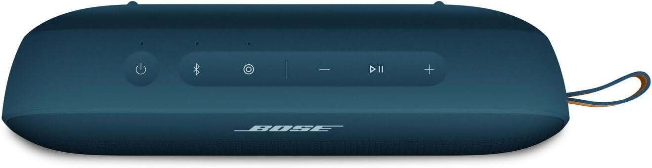 Bose SoundLink Flex Bluetooth Speaker (2nd Gen) - Portable Outdoor Speaker with Hi-Fi Audio, Waterproof and Dustproof, USB-C, Up to 12 Hours Battery Life, Twilight Blue - Limited Edition Color - Image 4