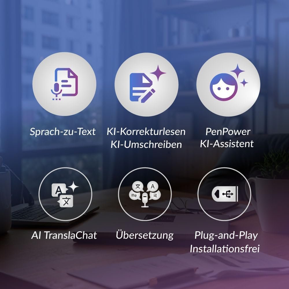 AI VoiceWriter – Smart Dictation & AI Writing Assistant for Windows & Mac | USB Dongle & Mobile App for Voice Input, Proofreading, Rewriting & Multilingual Support - Image 3