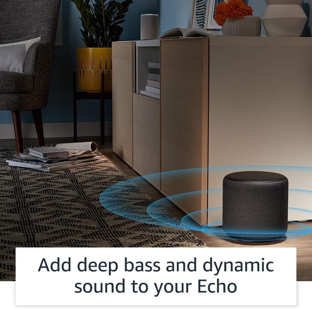 Amazon Echo Sub, Powerful subwoofer for your Echo, Requires compatible Echo device - Image 4