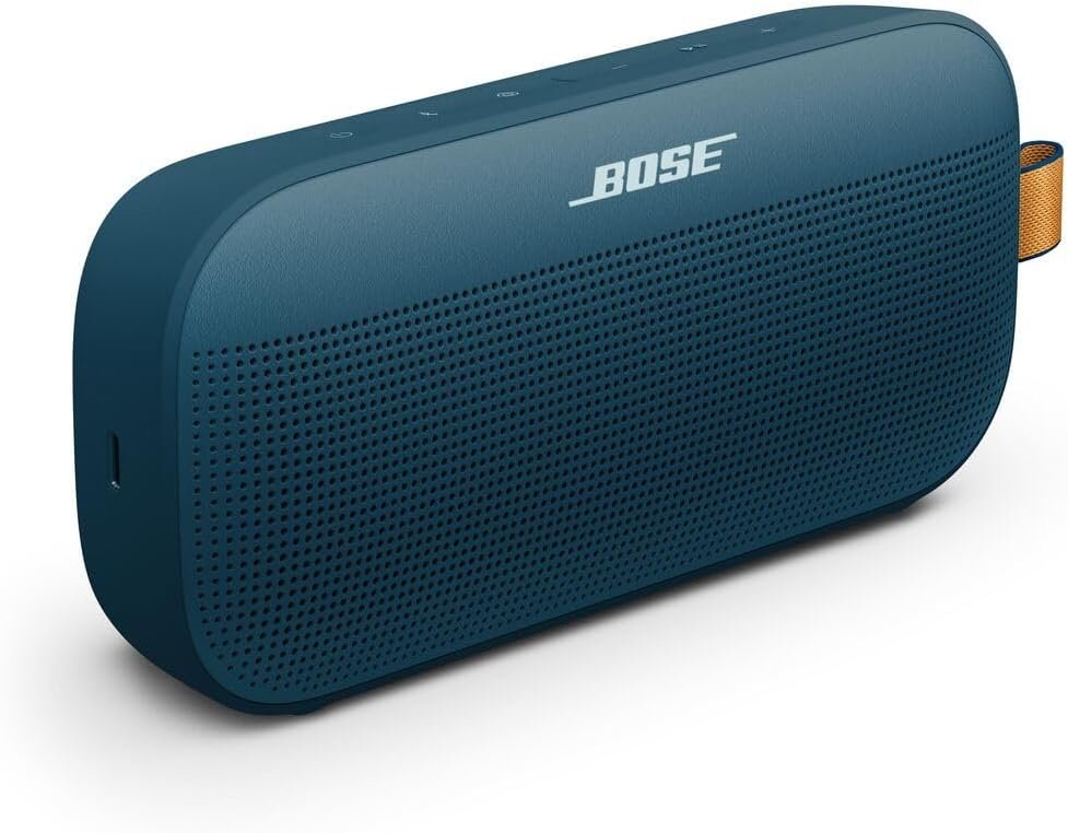 Bose SoundLink Flex Bluetooth Speaker (2nd Gen) - Portable Outdoor Speaker with Hi-Fi Audio, Waterproof and Dustproof, USB-C, Up to 12 Hours Battery Life, Twilight Blue - Limited Edition Color - Image 5
