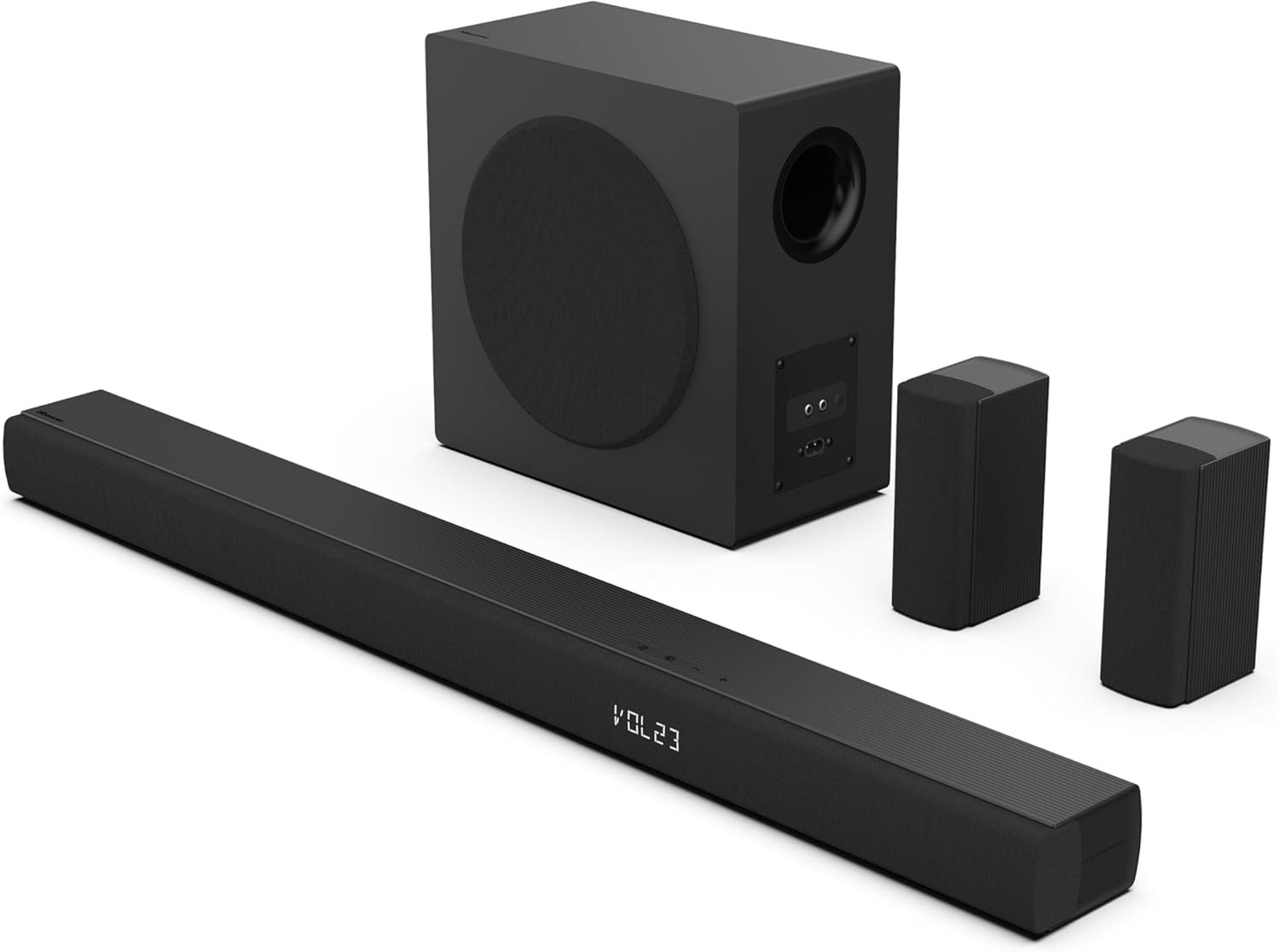 Hisense HS5100 5.1Ch Sound Bar with Wireless Subwoofer, 540W, Dolby Digital Plus, Bluetooth 5.3, EzPlay, Roku TV Ready, DTS: X, HDMI/AUX/ARC/Optical/USB (HS5100, 2024 Model) - Image 16