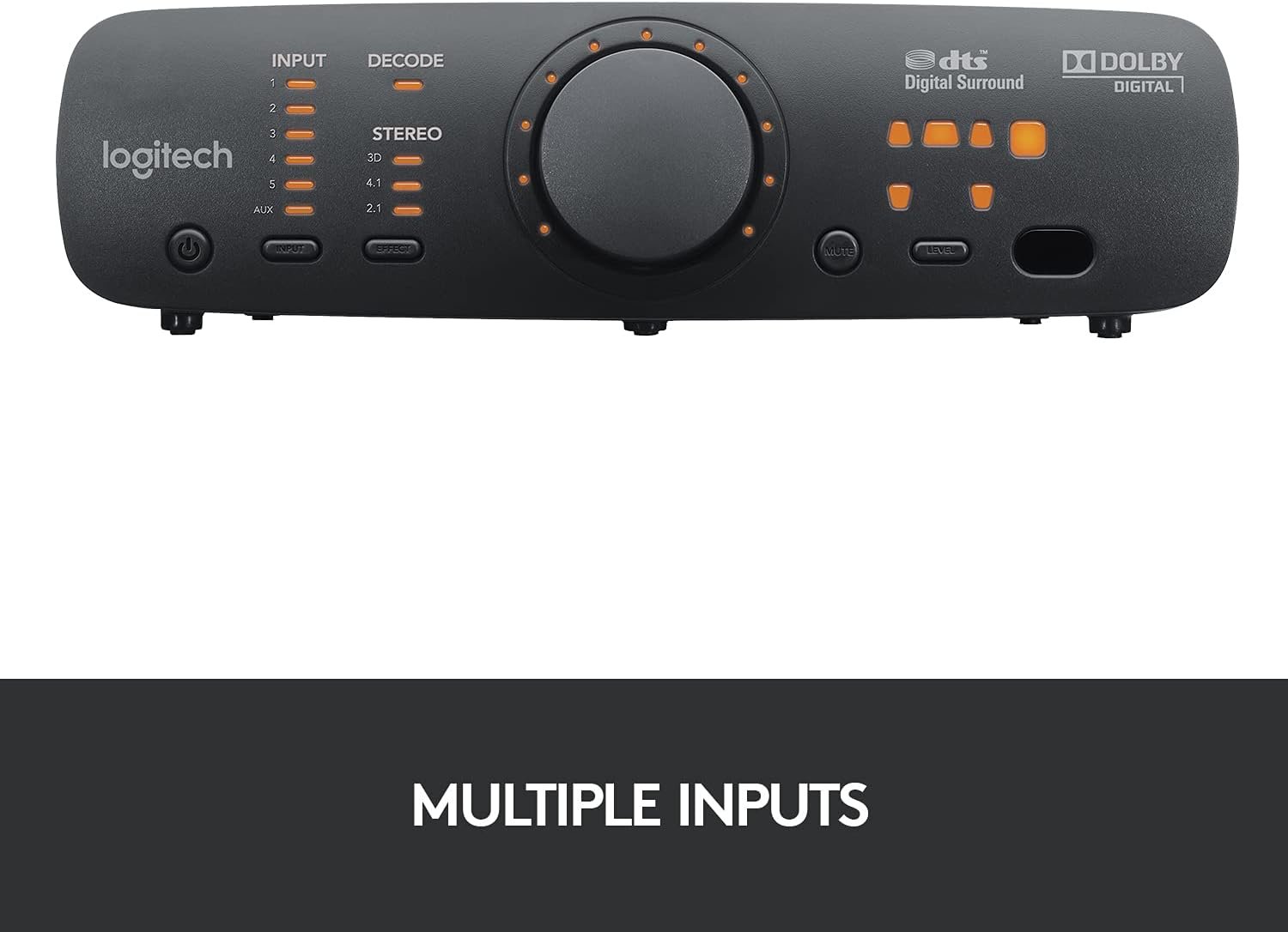 Logitech Z906 5.1 Surround Sound Speaker System - THX, Dolby Digital and DTS Digital Certified - Black - Image 8