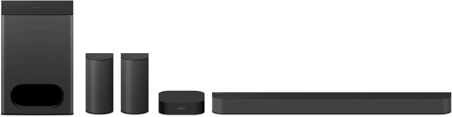 Sony BRAVIA Theater System 6, 5.1ch Home Theater System soundbar with subwoofer and Rear Speakers, Surround Sound by Dolby Atmos/DTS:X Compatible HT-S60 - Image 12