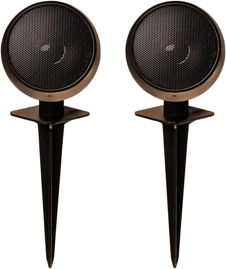 OSD Audio 3" Landscape In Ground 60W Speaker, Outdoor Weather Resistant, LS3 Bronze (Pair) - Image 2