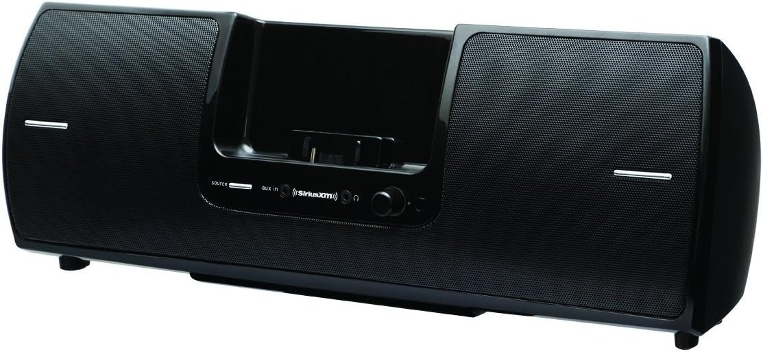SiriusXM SXSD2 Portable Speaker Dock Audio System for Dock and Play Radios (Black) (Renewed) - Image 2