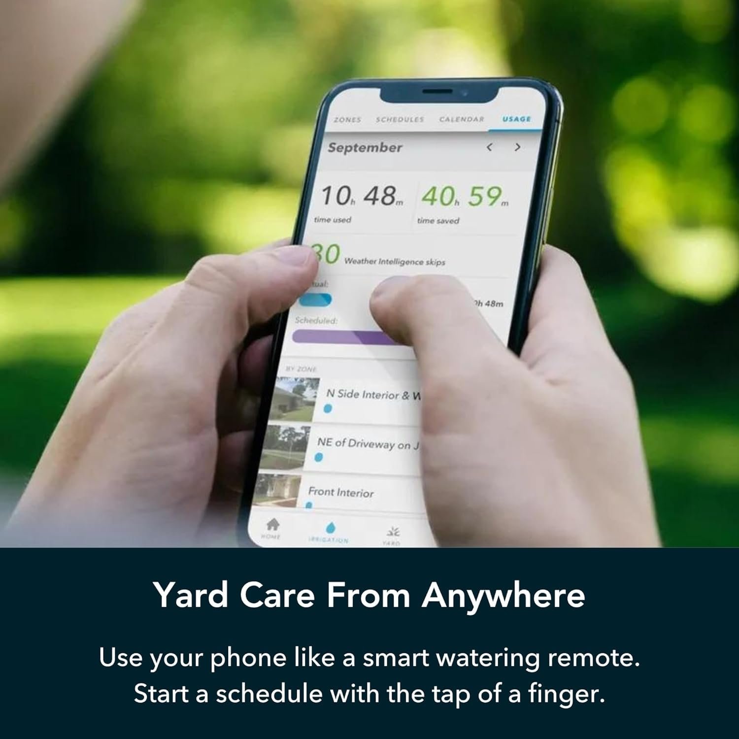 Rachio WiFi Smart Sprinkler Controller (8-Zone Irrigation Remote Control) – App-Based Scheduling, Local Weather Intelligence, Rain Skips, Easy DIY Install - Image 5