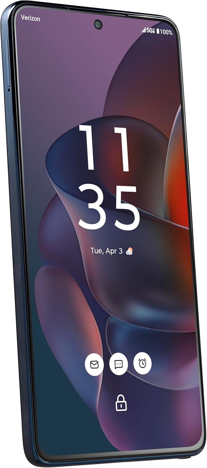 Tracfone Motorola Moto g Stylus 2025, 128GB, Gibraltar Sea - Prepaid Smartphone with Built-in Stylus, 6.8" FHD+ Display, 50MP Camera, 5G (Locked to Tracfone) - Image 5