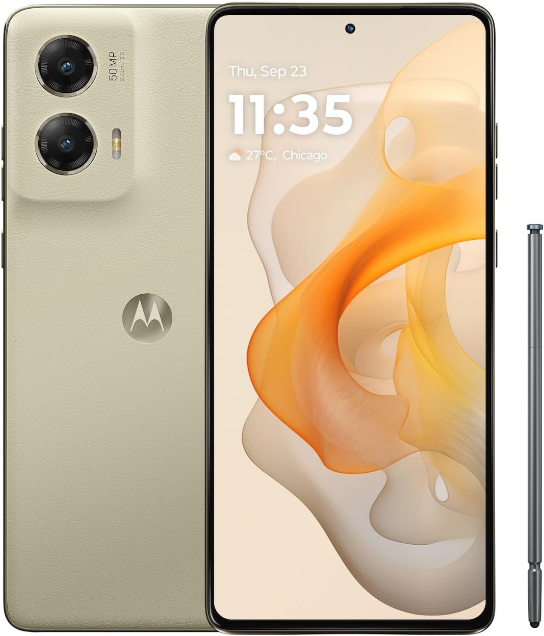 Motorola Moto G Stylus 5G | 2024 | Unlocked | Made for US 8/256GB | 50MP Camera | Caramel Latte | 2024, Unlocked, Made for US, 50MP Camera