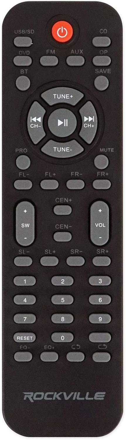 Rockville HTS45 800w 5.1 Channel Home Theater Audio System, Bluetooth Connectivity, USB/SD Playback, Wall-Mountable Speakers, for Home Entertainment - Image 8