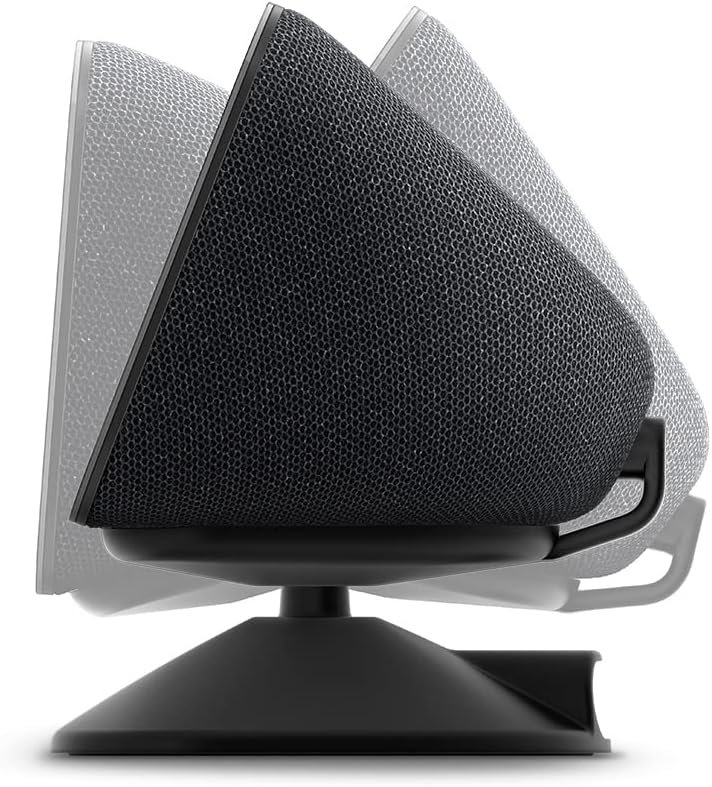 Echo Show 5 (3rd Gen) Adjustable Stand with USB-C Charging Port | Charcoal - Image 3