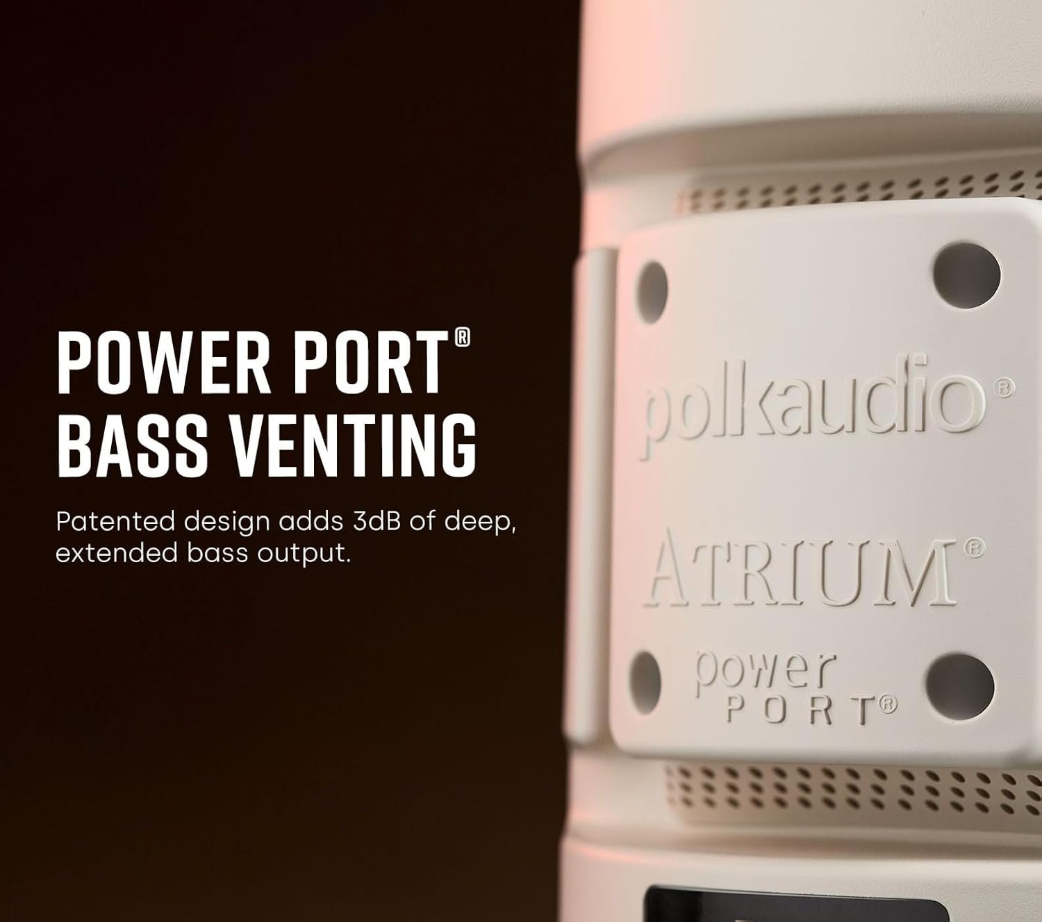 Polk Audio Atrium 6 Outdoor Speakers with Powerful Bass (Pair, White), All-Weather Durability, Broad Sound Coverage, Speed-Lock Mounting System - Image 6