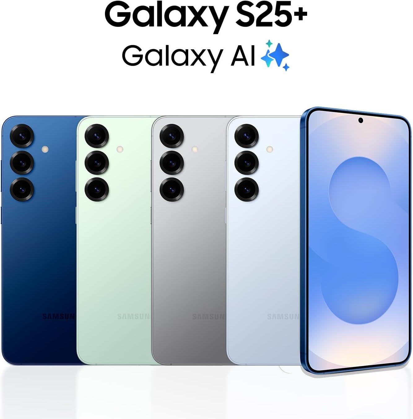 Samsung Galaxy S25+ Cell Phone, 256GB Smartphone, Unlocked Android, AI Night Mode Camera, Snapdragon 8 Elite Fast Processor, ProScaler Display, 4900mAh Battery, 2025, US 1 Yr Warranty, Navy - Image 2