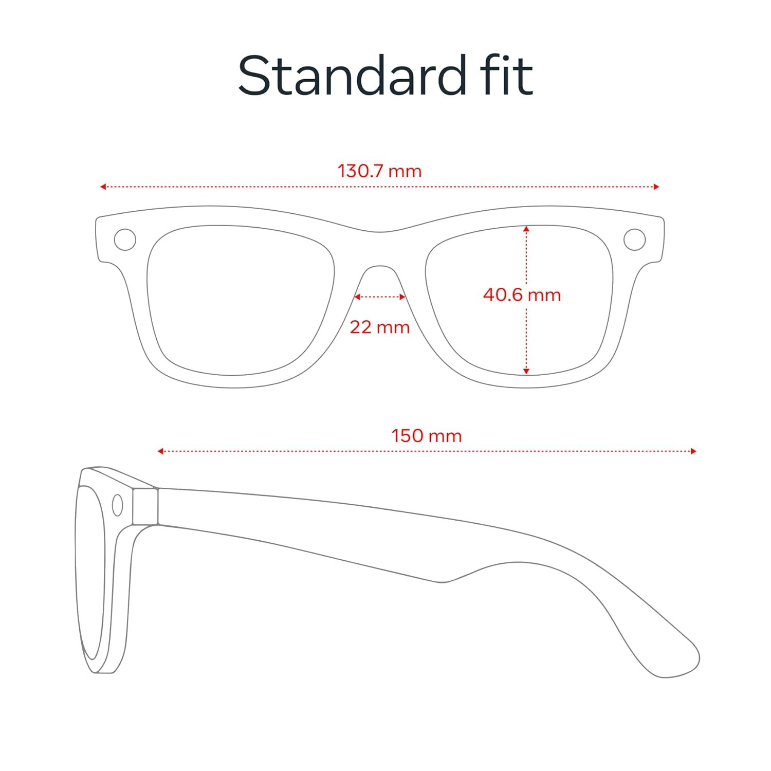 Ray-Ban Meta (Gen 2), Wayfarer, Matte Black | Smart AI Glasses for Men, Women — 2x Battery Life — 3K Ultra HD Resolution — 12 MP Ultra-Wide Camera, Audio, Video — Transitions® Grey Lenses - Image 6