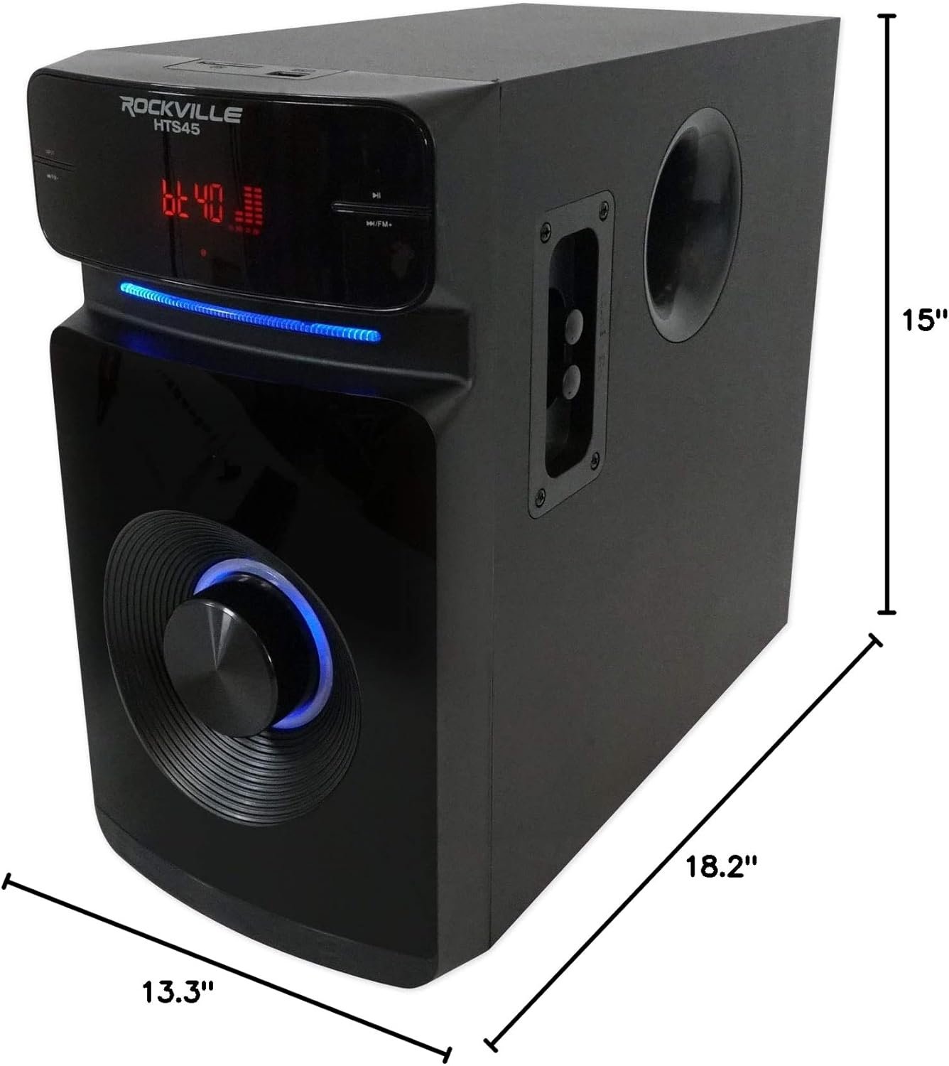 Rockville HTS45 800w 5.1 Channel Home Theater Audio System, Bluetooth Connectivity, USB/SD Playback, Wall-Mountable Speakers, for Home Entertainment - Image 11