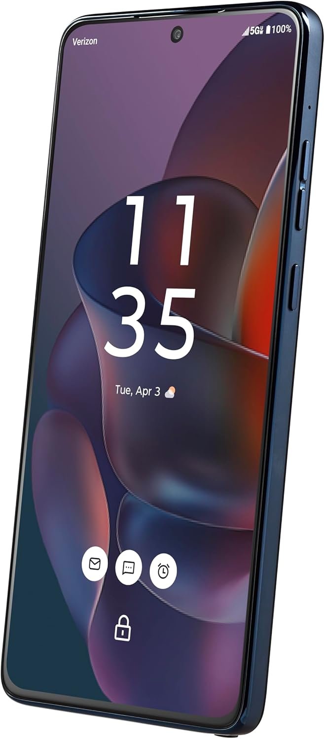 Tracfone Motorola Moto g Stylus 2025, 128GB, Gibraltar Sea - Prepaid Smartphone with Built-in Stylus, 6.8" FHD+ Display, 50MP Camera, 5G (Locked to Tracfone) - Image 6