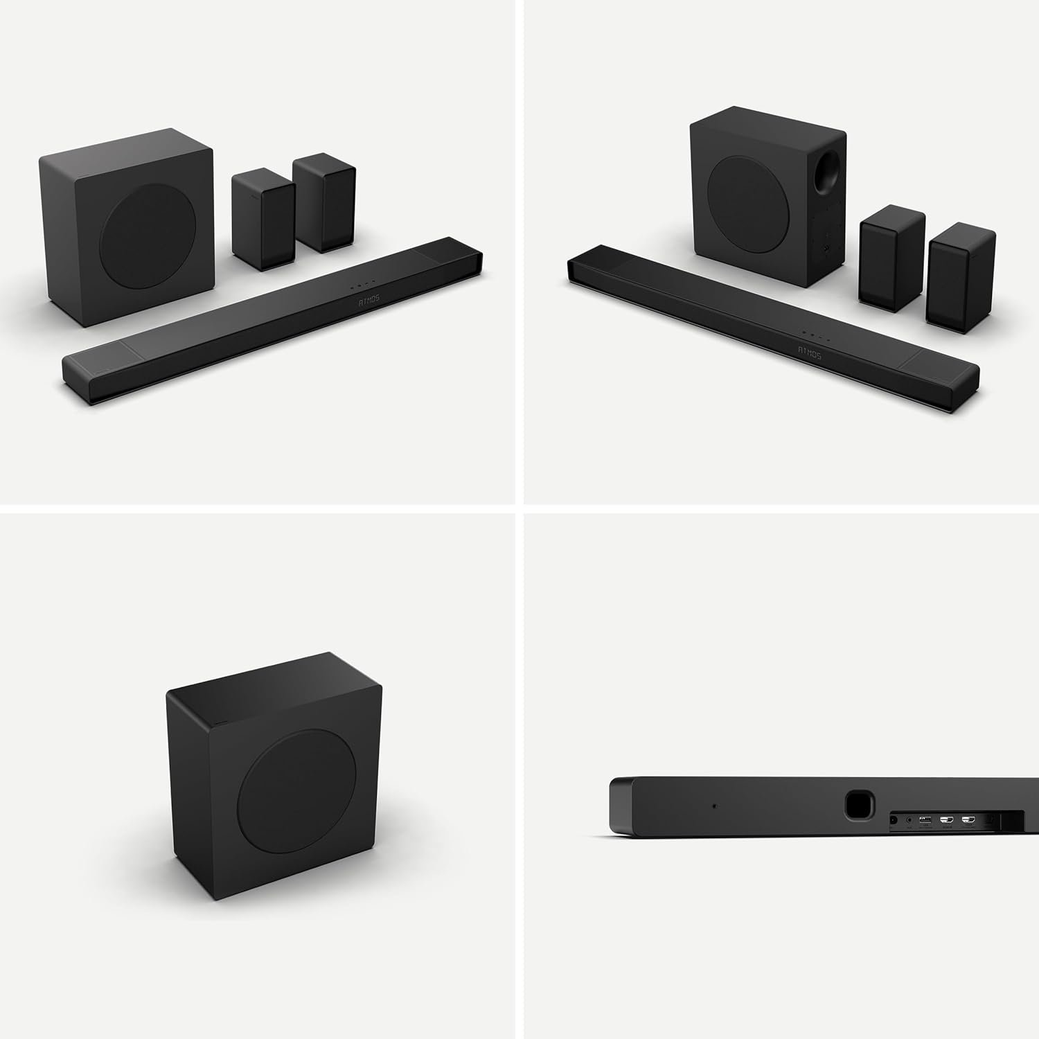 Hisense AX5140Q 5.1.4Ch Sound Bar with Wireless Subwoofer, Dolby Atmos, DTS:X, Bluetooth 5.3, Roku TV Ready, HDMI/AUX/ARC/Optical/USB, EzPlay, 7 EQ Modes, Hi Concerto, Room Calibration - Image 13