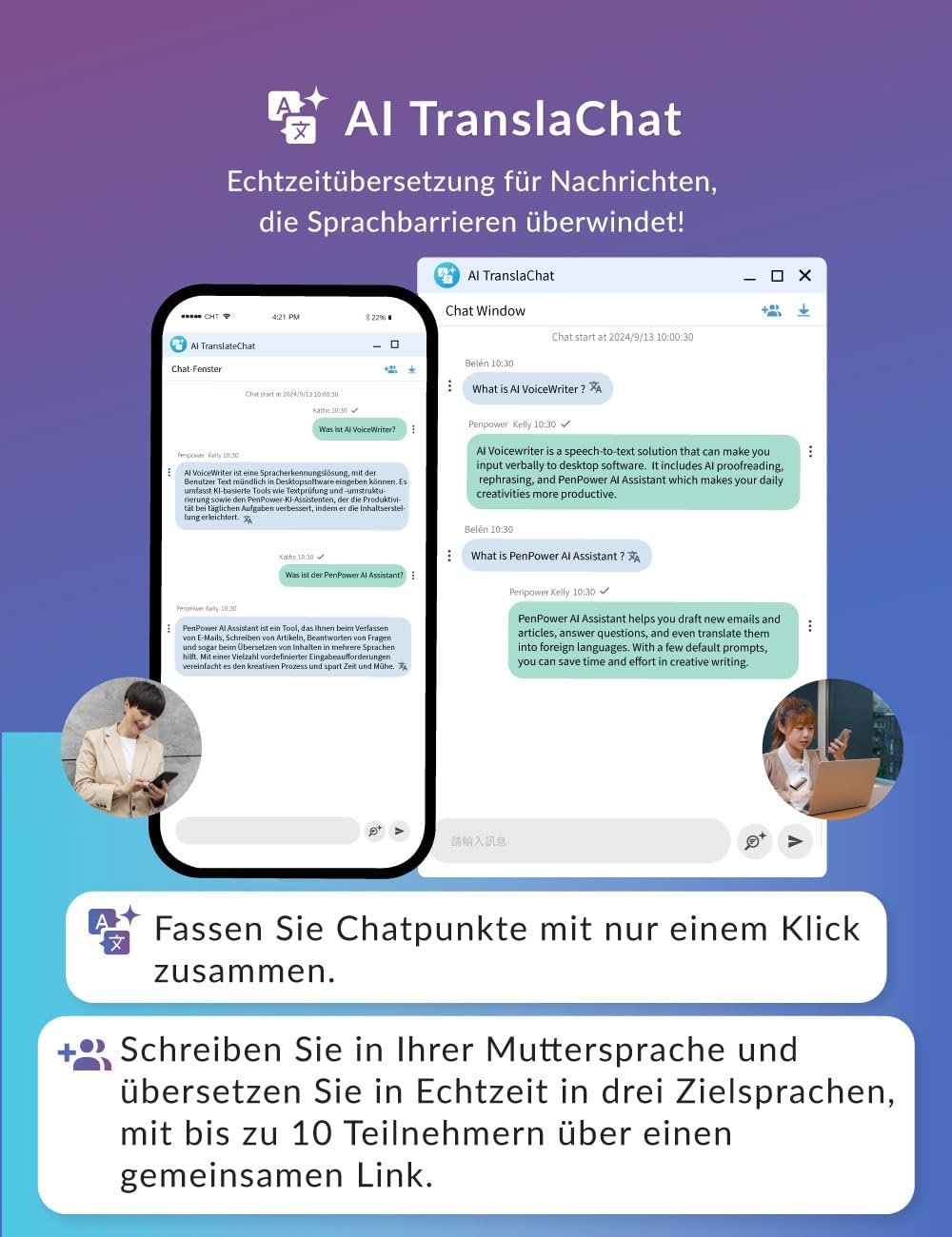 AI VoiceWriter – Smart Dictation & AI Writing Assistant for Windows & Mac | USB Dongle & Mobile App for Voice Input, Proofreading, Rewriting & Multilingual Support - Image 7