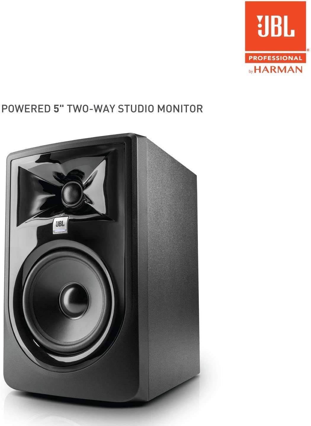 (2) JBL 305P MkII 5" 2-Way Active Powered Studio Reference Monitors Speakers - Image 3
