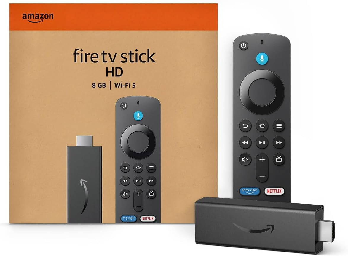 Amazon Fire TV Stick HD, free and live TV, Alexa Voice Remote, smart home controls, HD streaming - Image 2