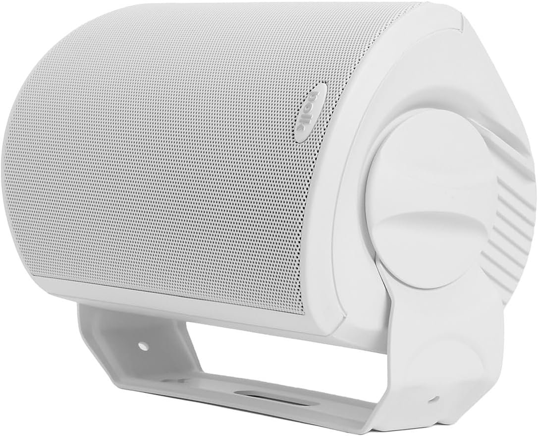 Polk Audio Atrium 4 Outdoor Speakers with Powerful Bass (Pair, White), All-Weather Durability, Broad Sound Coverage, Speed-Lock Mounting System - Image 4