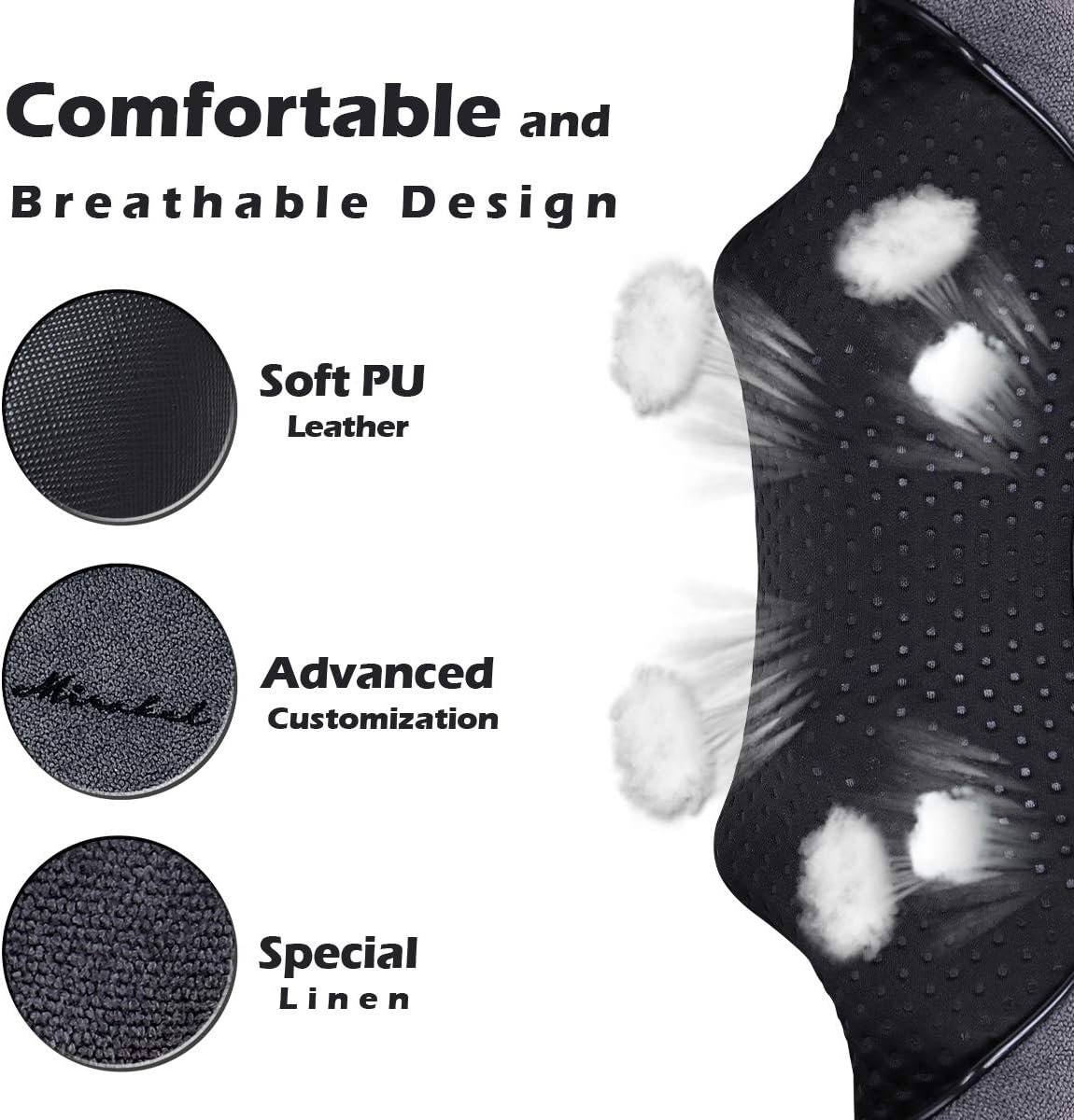 Mirakel Mothers Day Gifts for Mom Wife Women, Neck Massager for Pain Relief Deep Tissue, Electric Shiatsu Shoulder & Back Massager with Heat, Fathers Day Dad Gifts for Husband Men (NOT Cordless) - Image 7
