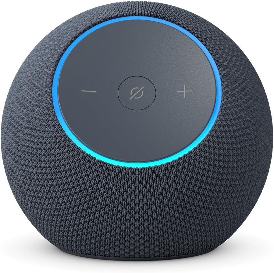 Amazon Echo Dot Max (newest model), Alexa speaker with room-filling sound and nearly 3x bass, Great for living rooms and medium-sized spaces, Designed for Alexa+, Graphite - Image 2