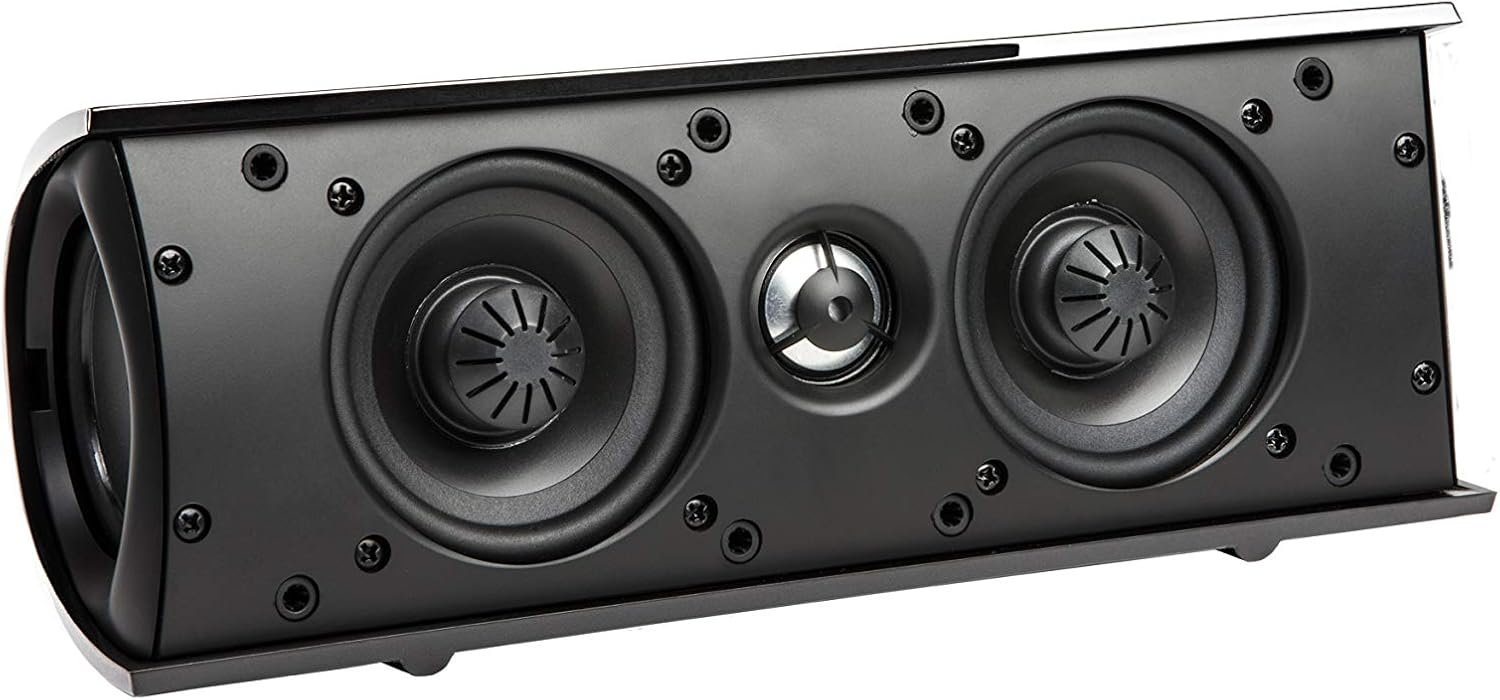 Definitive Technology ProCinema 6D - Compact 5.1 Channel Home Theater Speaker System | 250-Watt Powered Subwoofer Center Channel + 4 Speakers | Sleek Modern Looks Match Any Décor Black - Image 6