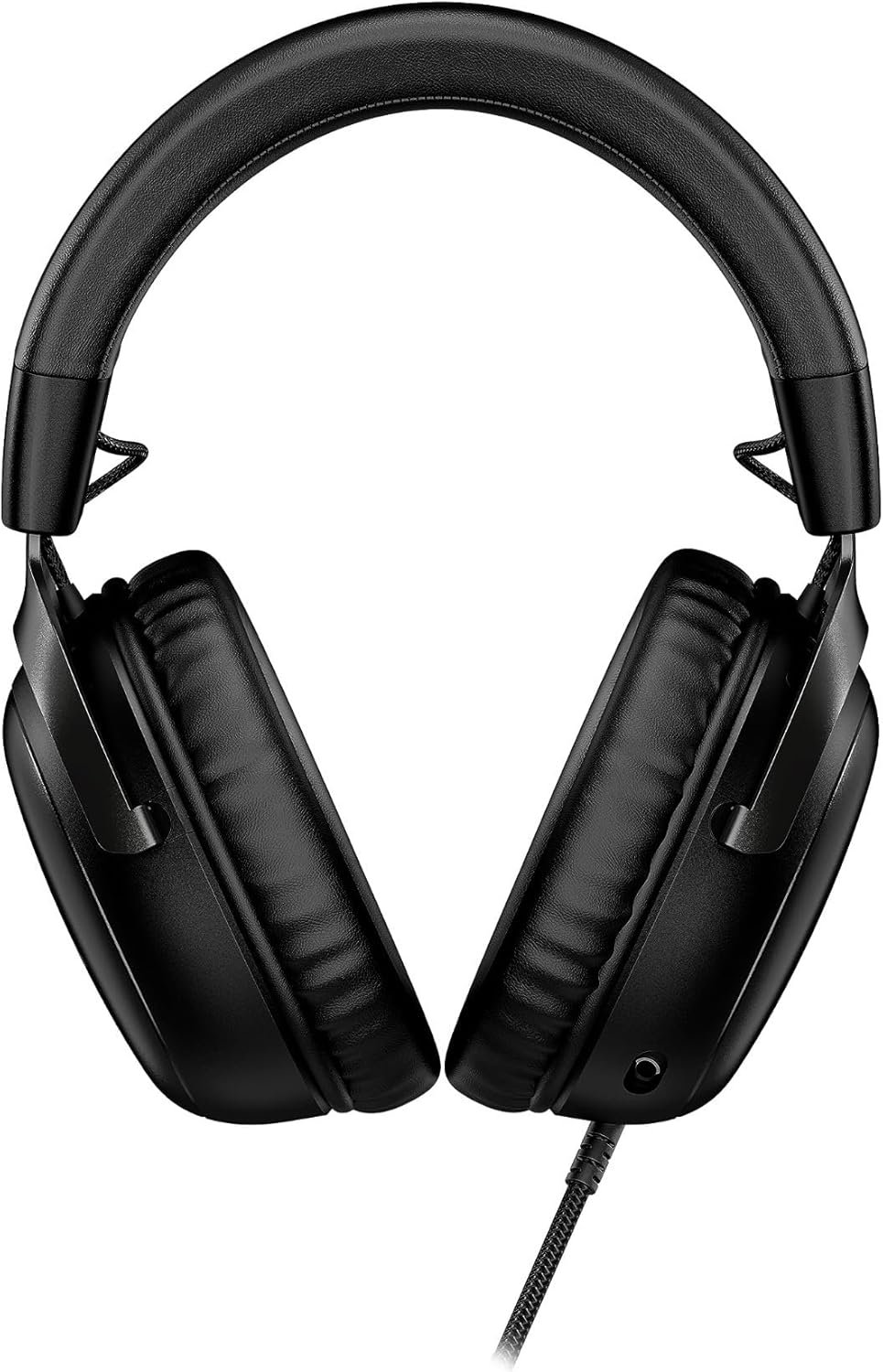 HyperX Cloud III – Wired Gaming Headset, PC, PS5, Xbox Series X|S, Angled 53mm Drivers, DTS Spatial Audio, Memory Foam, Durable Frame, Ultra-Clear 10mm Mic, USB-C, USB-A, 3.5mm – Black - Image 2