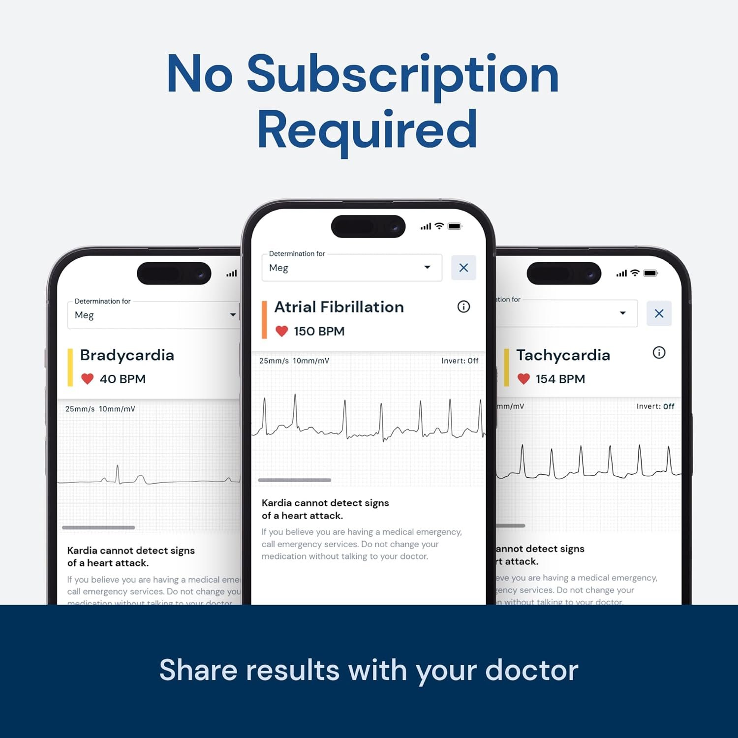 KardiaMobile 1-Lead EKG Monitor, Medical-Grade FDA-Cleared Personal Heart Monitor, Detects Normal, AFib & Arrhythmias, 30 Second Results, Works with Smartphones, Pocket Size, No Subscription Required - Image 3