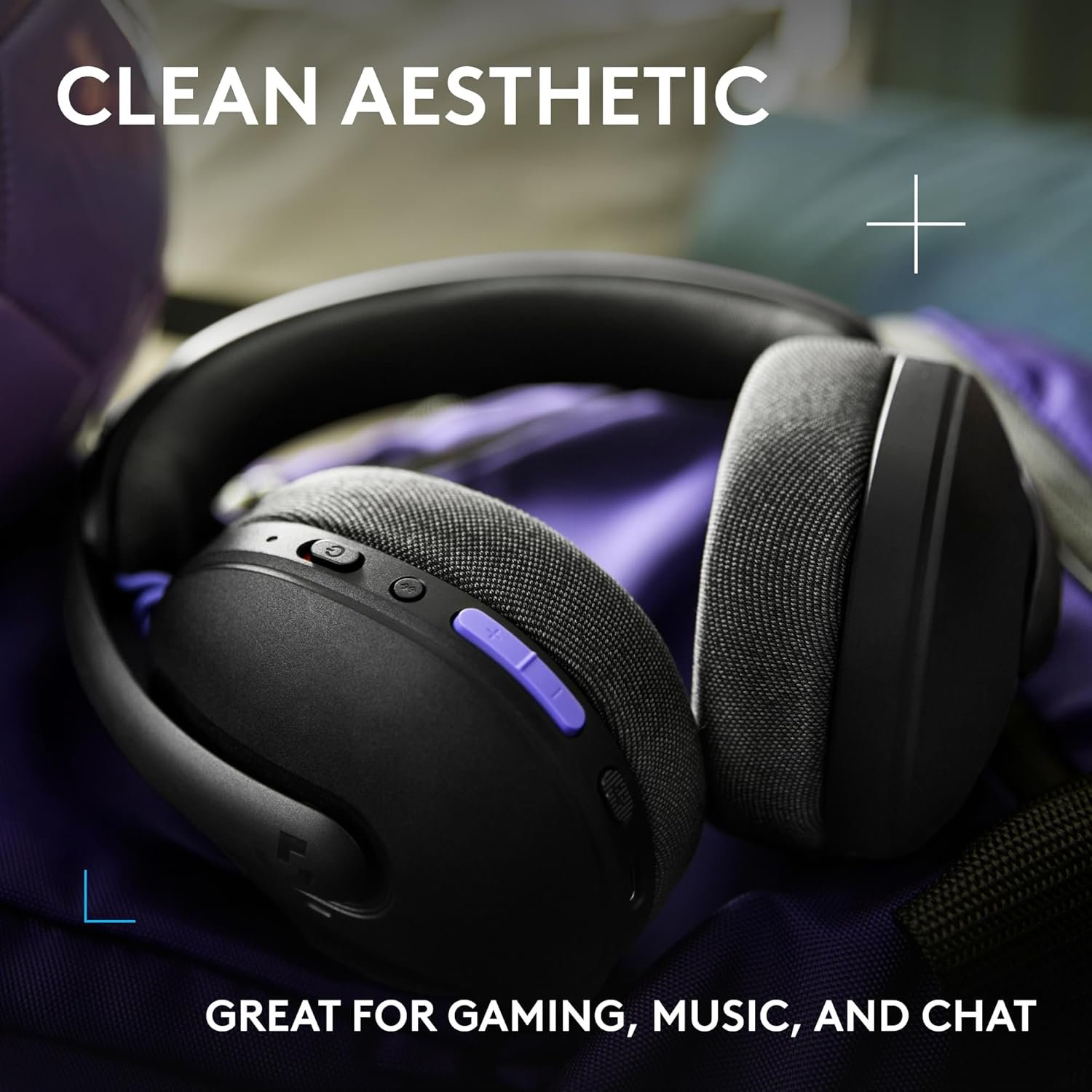Logitech G325 Lightspeed Wireless Bluetooth Gaming Headset, All-Day Comfort, Built-in Mic with Noise Reduction, 24-Bit Audio, 24+ Hr Battery Life, for PC, PlayStation, Switch, Mobile – Black - Image 8
