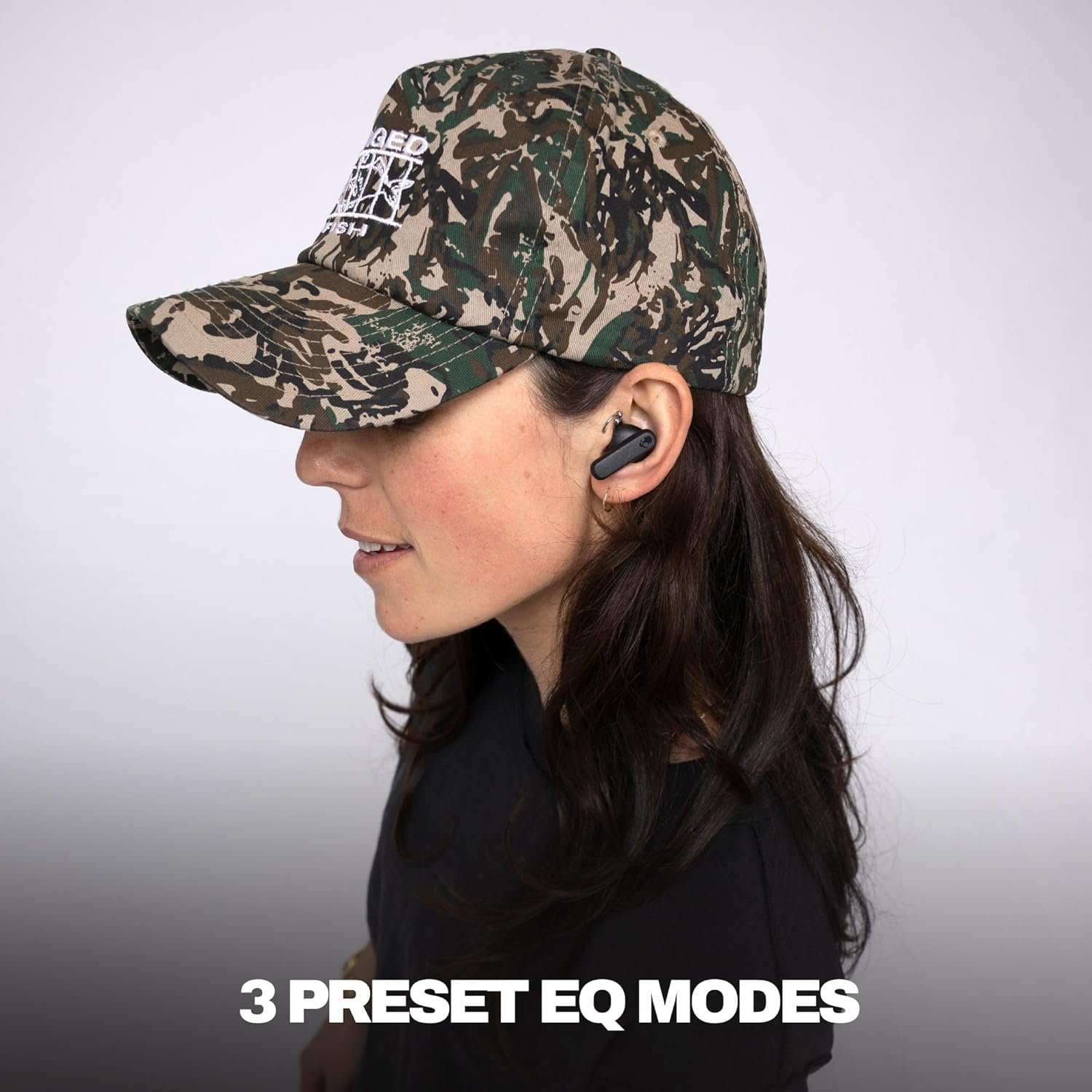 Skullcandy Smokin’ Buds Wireless Earbuds, Bluetooth Headphones, Noise Isolating Fit, Up to 20 Hours Battery, IPX4 Sweat and Water Resistant, Microphone for iPhone Android - True Black - Image 5