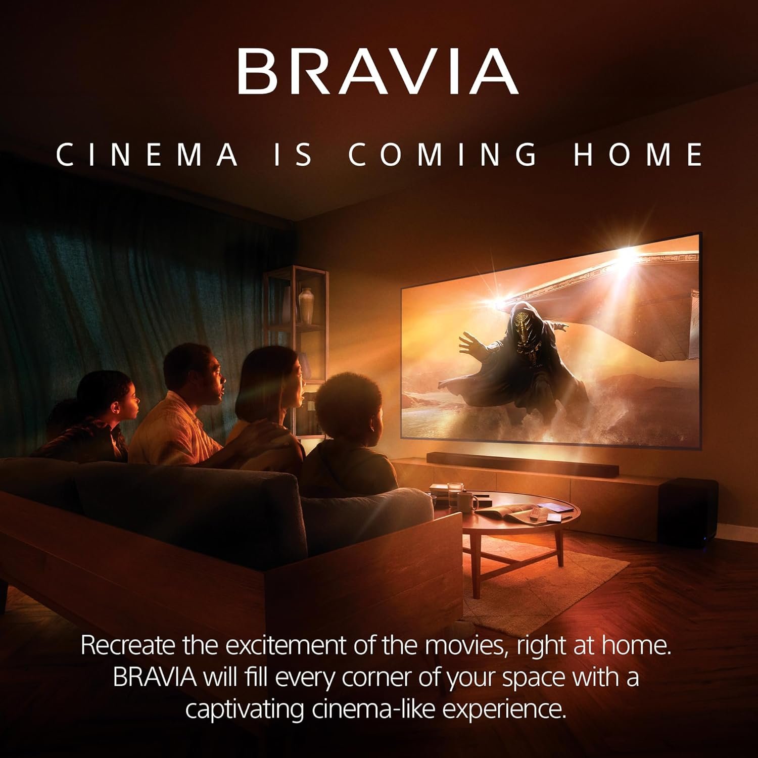 Sony BRAVIA Theater System 6, 5.1ch Home Theater System soundbar with subwoofer and Rear Speakers, Surround Sound by Dolby Atmos/DTS:X Compatible HT-S60 - Image 2