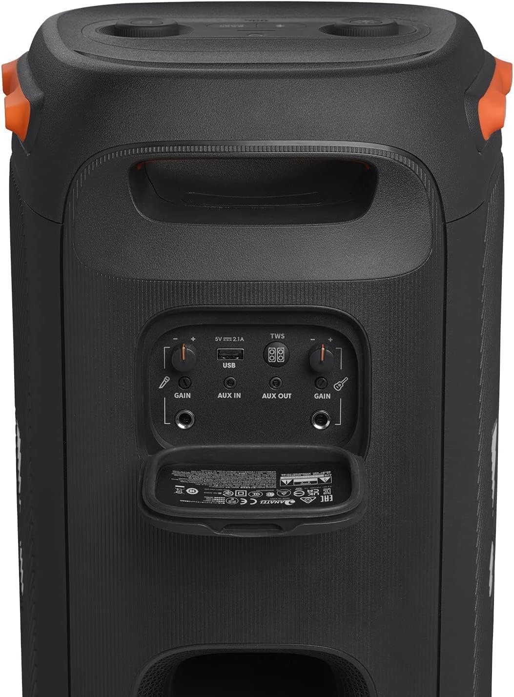 JBL PartyBox 110 - Portable Party Speaker with Built-in Lights, Powerful Sound and deep bass, Black - Image 3