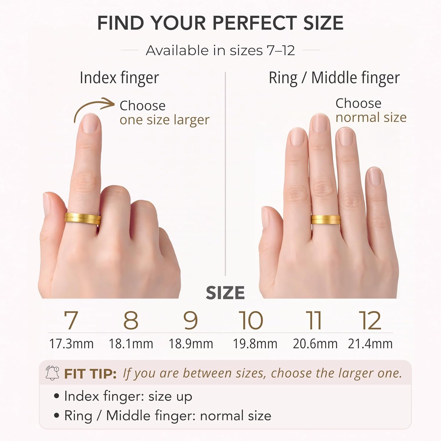 Smart Ring Health & Fitness Tracker for Men and Women, Sleep and Activity Tracking, HRV and Stress, Heart Rate and SPO₂, Women Health Support, 120+ Sports Modes (Matte Gold, 9) - Image 2