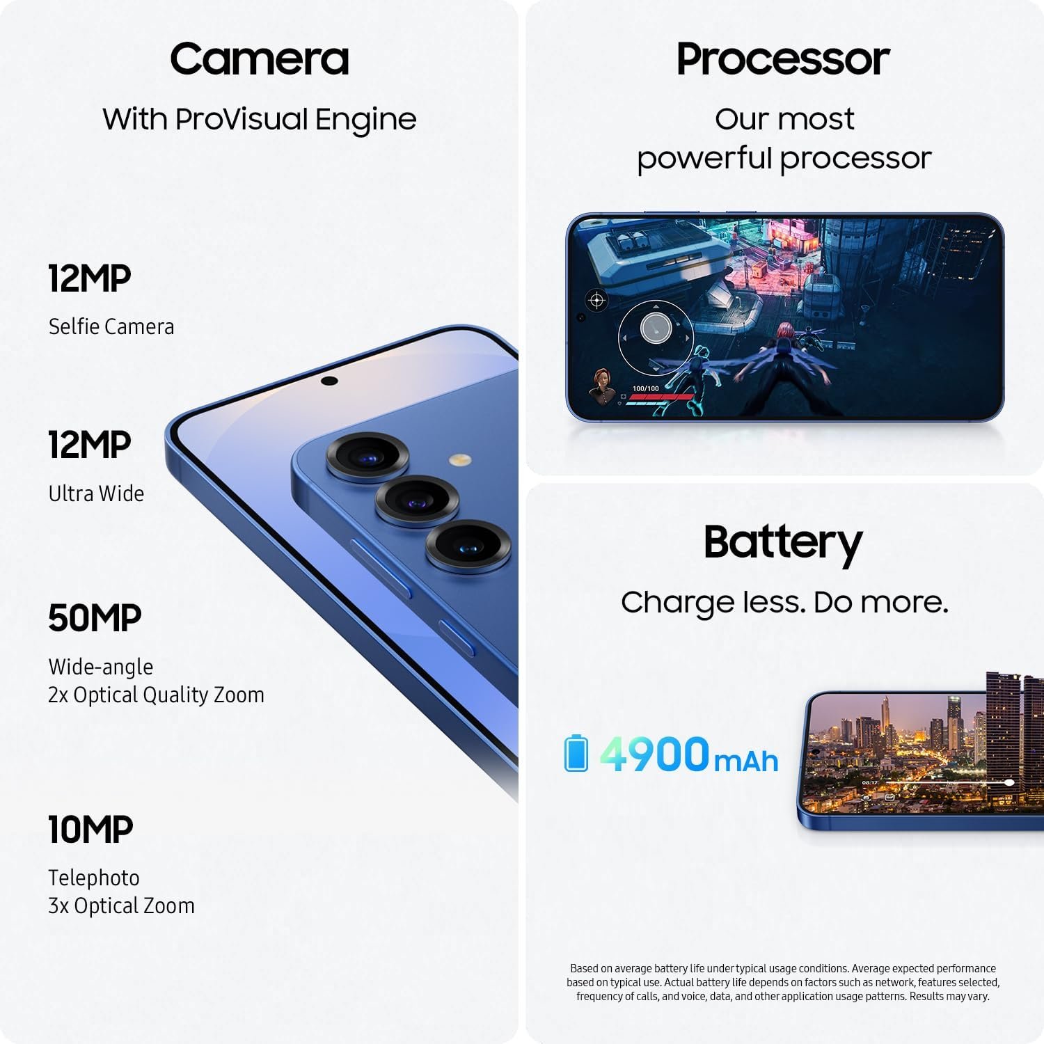 Samsung Galaxy S25+ Cell Phone, 256GB Smartphone, Unlocked Android, AI Night Mode Camera, Snapdragon 8 Elite Fast Processor, ProScaler Display, 4900mAh Battery, 2025, US 1 Yr Warranty, Navy - Image 6