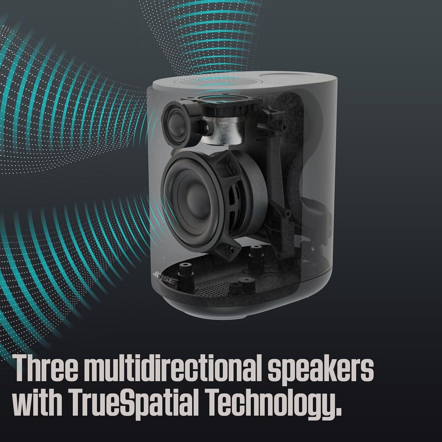 Bose New Lifestyle Ultra Speaker, Wireless Home Speaker, TrueSpatial Audio, CleanBass, AirPlay & Google Cast, Black - Image 6