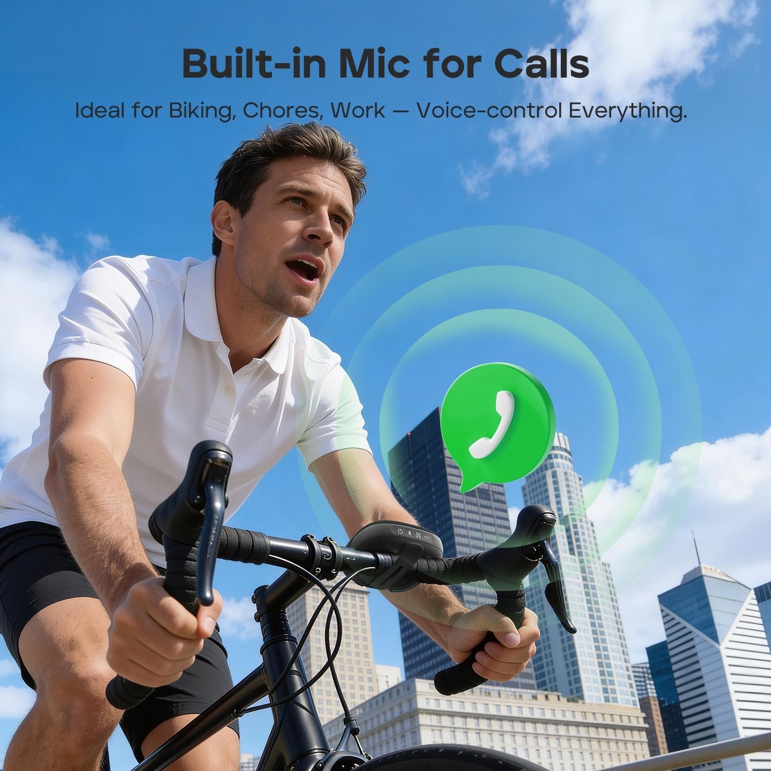 Tribit StormBox Micro 3 Portable Bluetooth Speaker, 13W Bike Speaker with IP68 Waterproof, 24H Playtime, Wireless, BT6.0, Loud Sound, TWS Pairing, XBass, Magnetic & Strap for Outdoor/Home/Hiking/Golf - Image 8