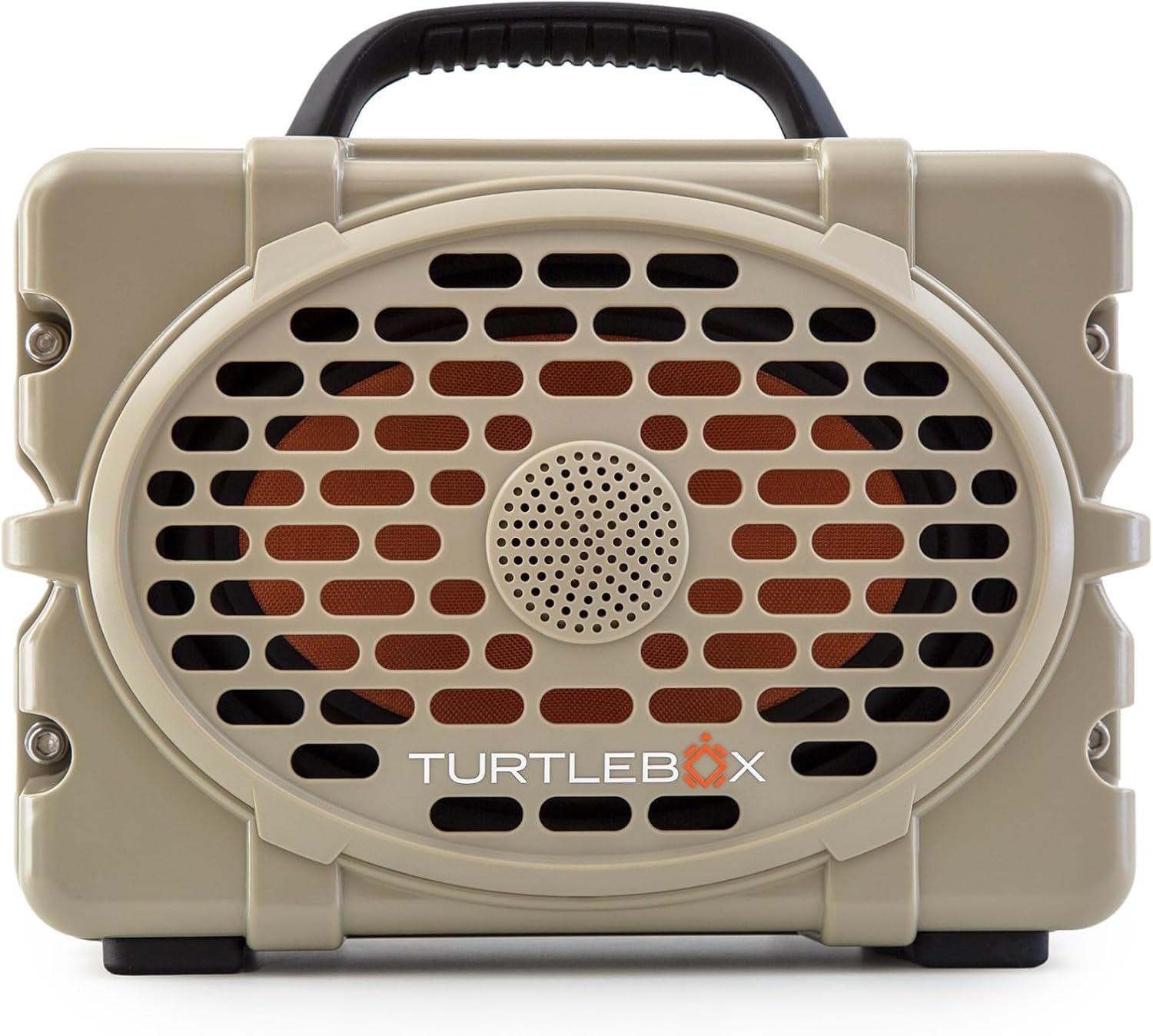 Turtlebox Original Gen 3: Portable Outdoor Bluetooth Speaker – Ultra-Loud (120dB), Waterproof (IP67), Rugged, Impact-Resistant, 3-Day Battery | Party Mode: Unlimited Pairing for Stereo Sound, Tan