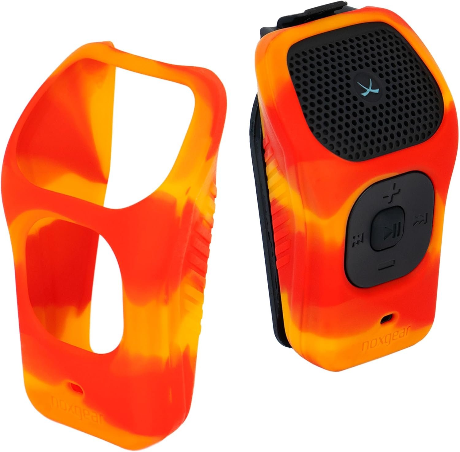 Noxgear 39g Bluetooth Speaker Protective Silicone Cover – Shock Absorbing, Scratch Resistant, Soft Touch Silicone Protective Skin - Fire